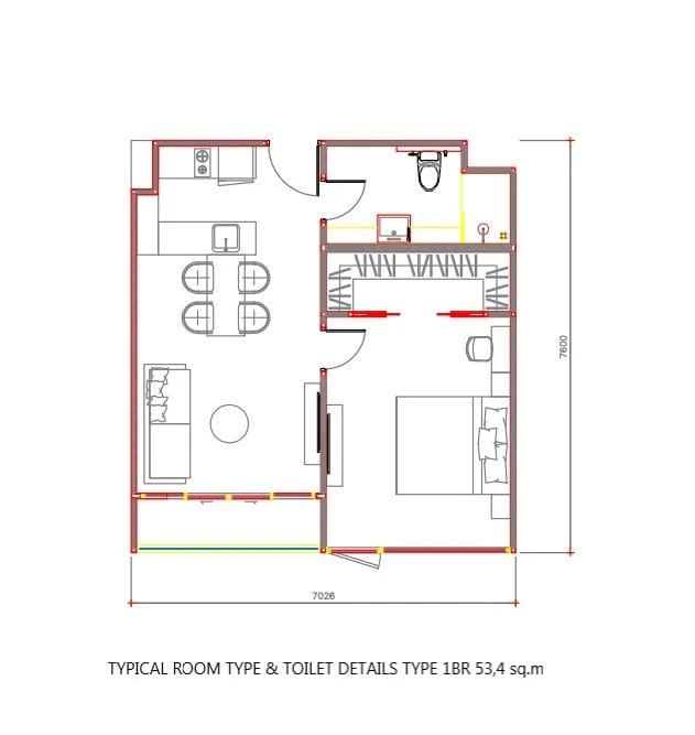 1 BR