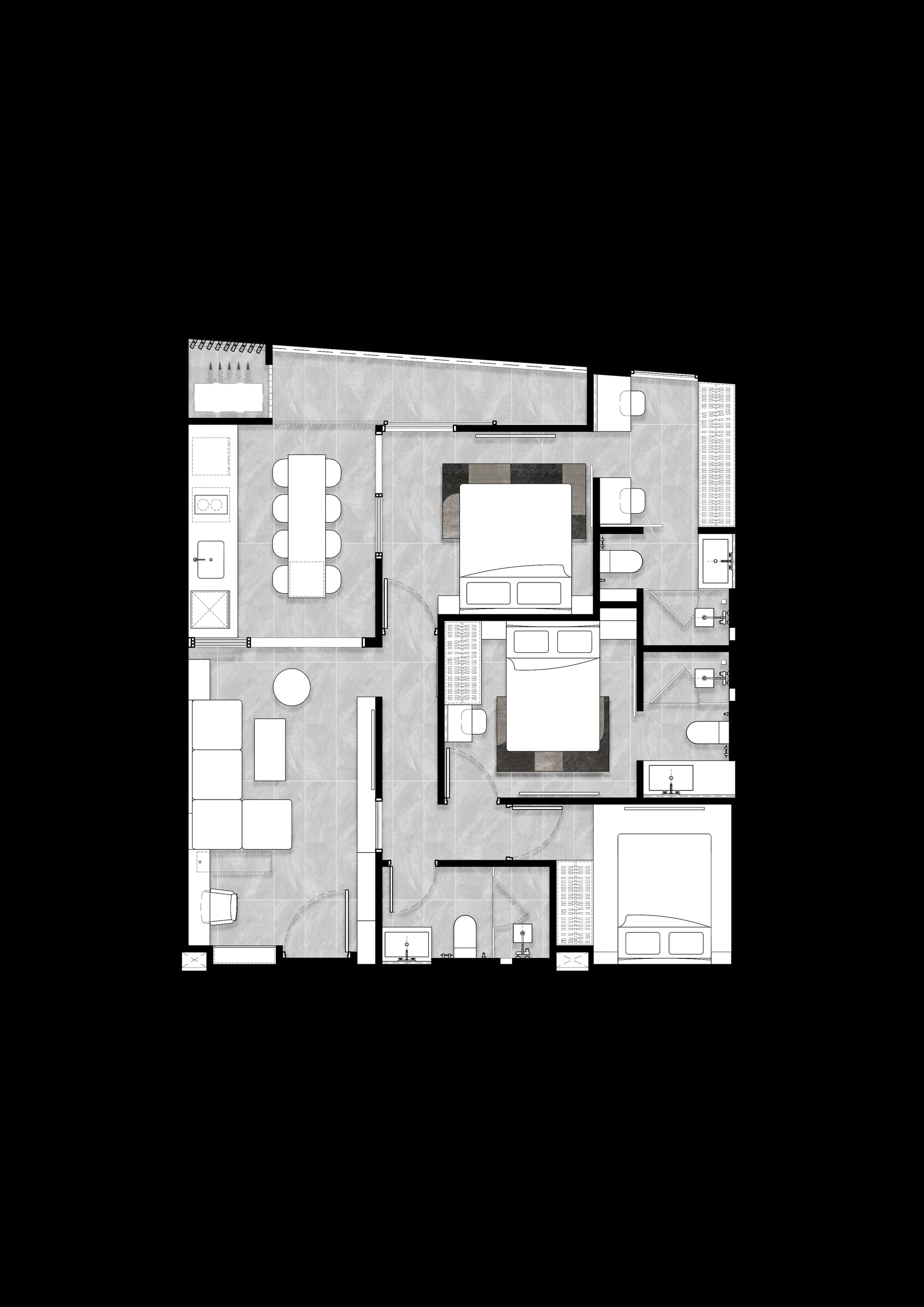 3 BR