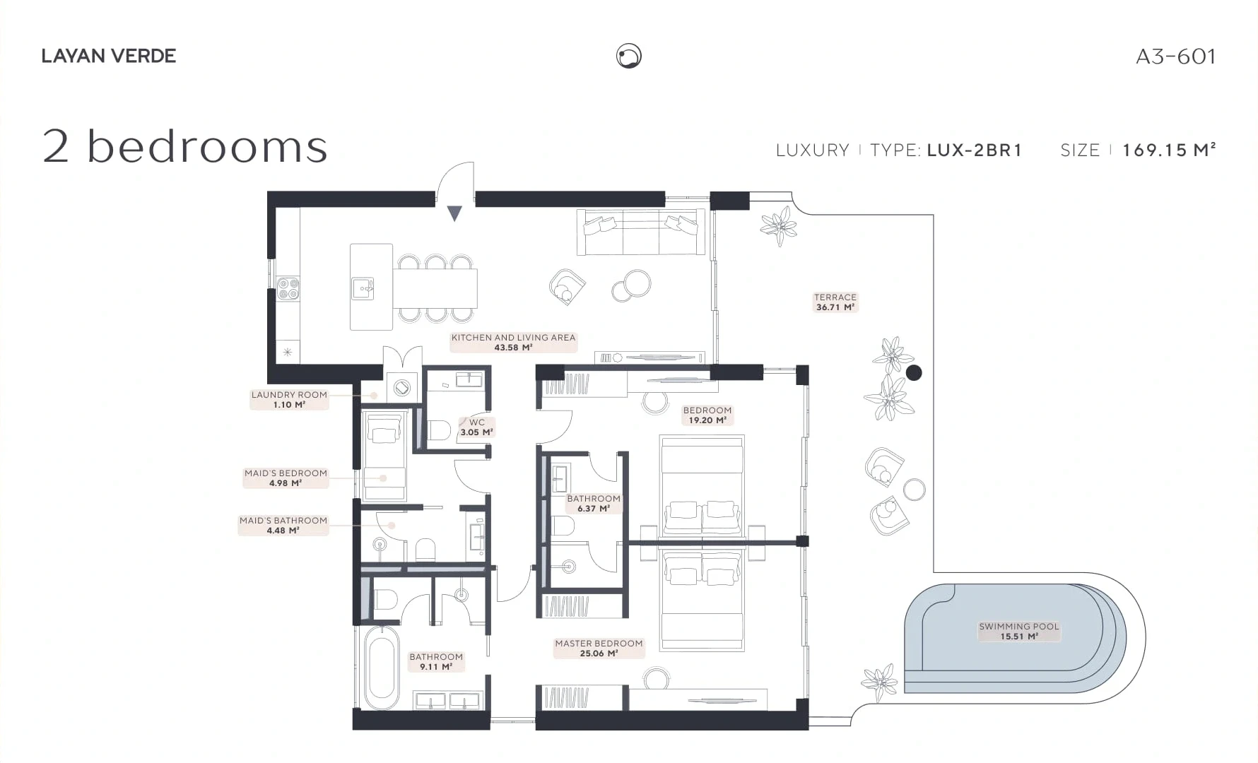 2 BR