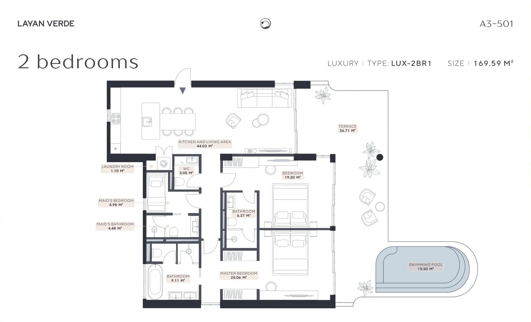 2 BR