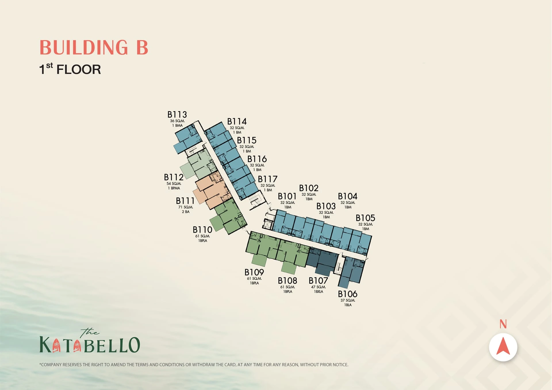 Building B 1 Floor