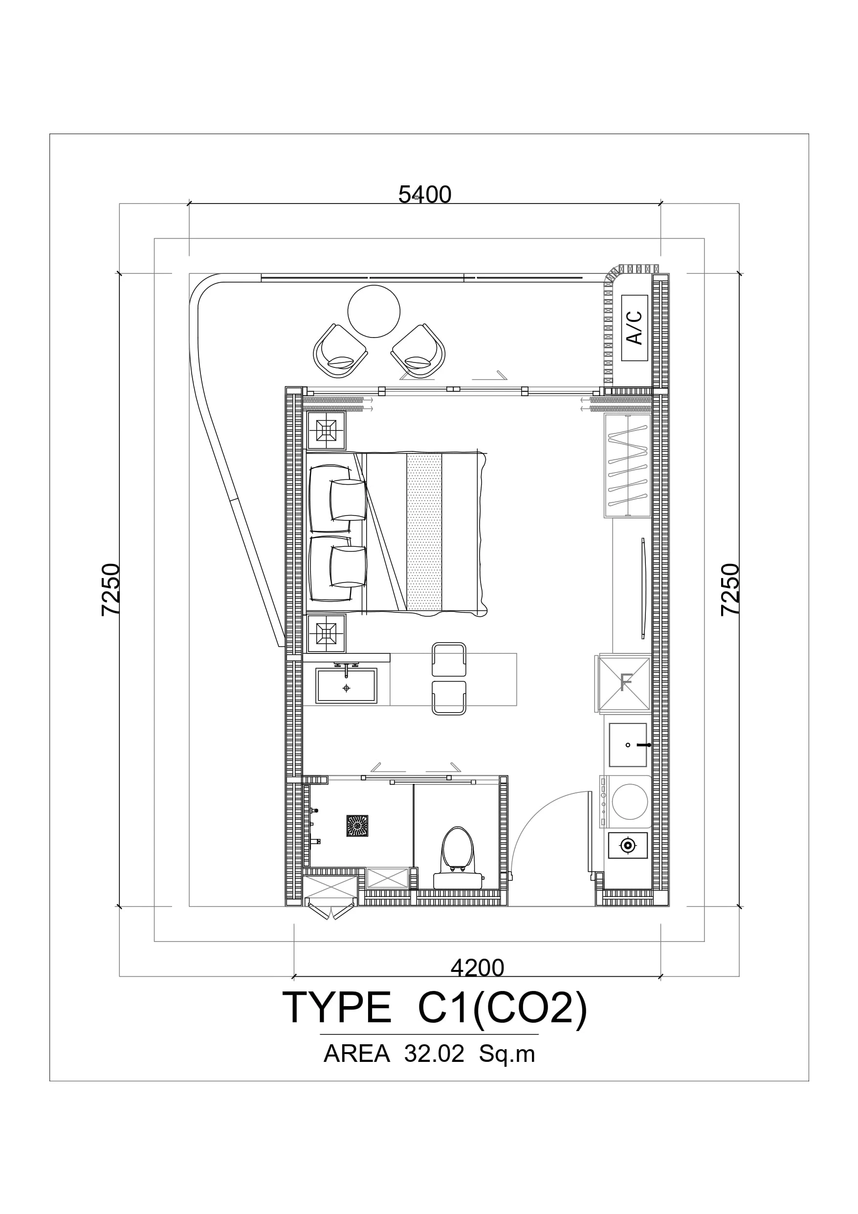 TYPE C1(CO2)
