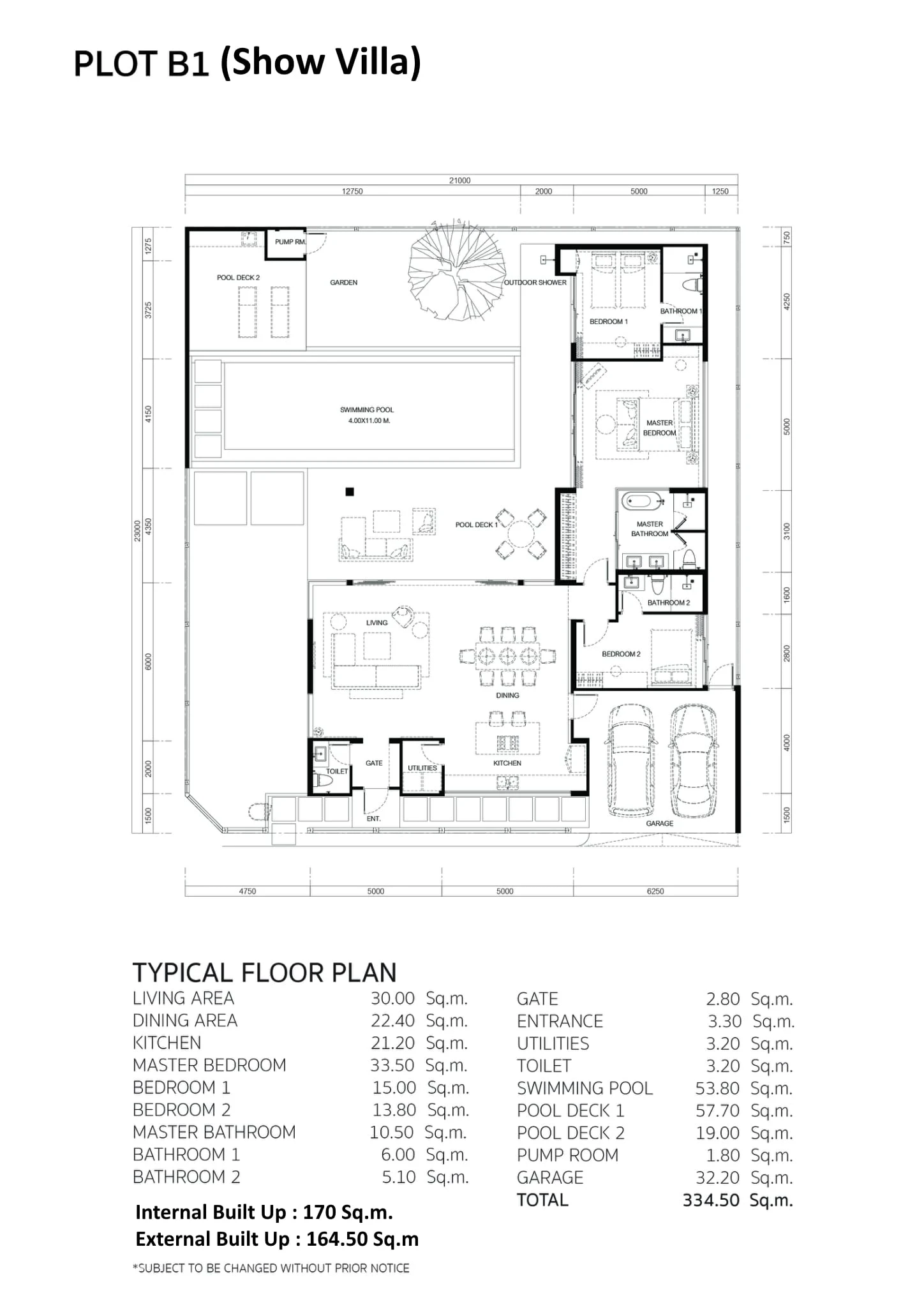 PLOT B1 Show Villa MONO Champaca