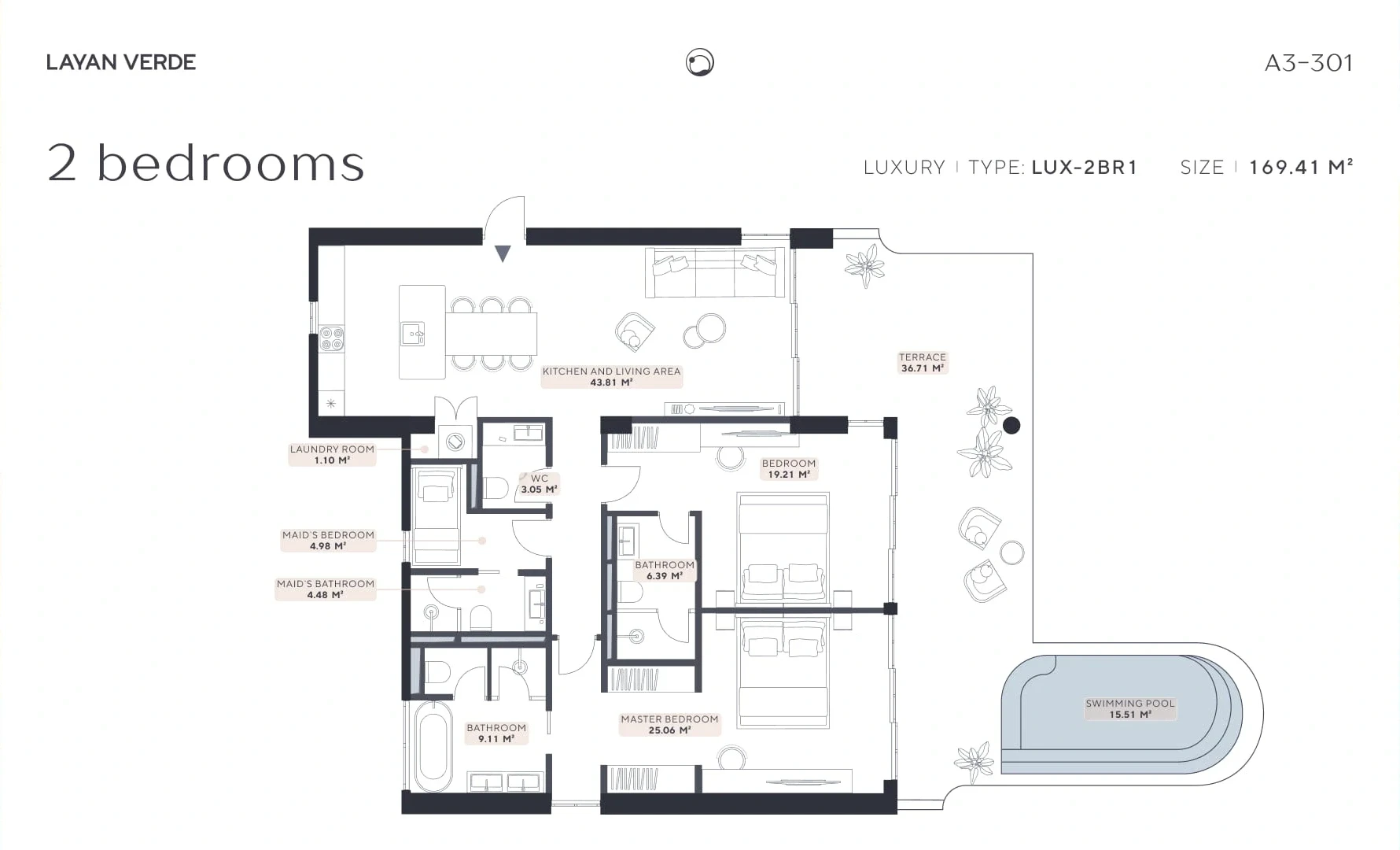 2 BR