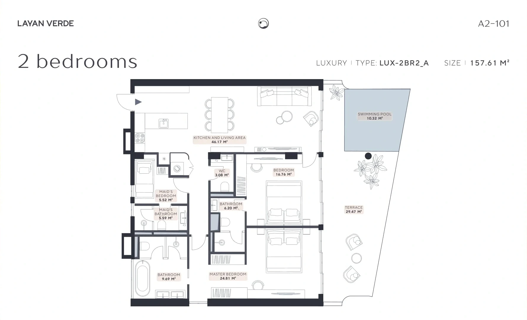 2 BR