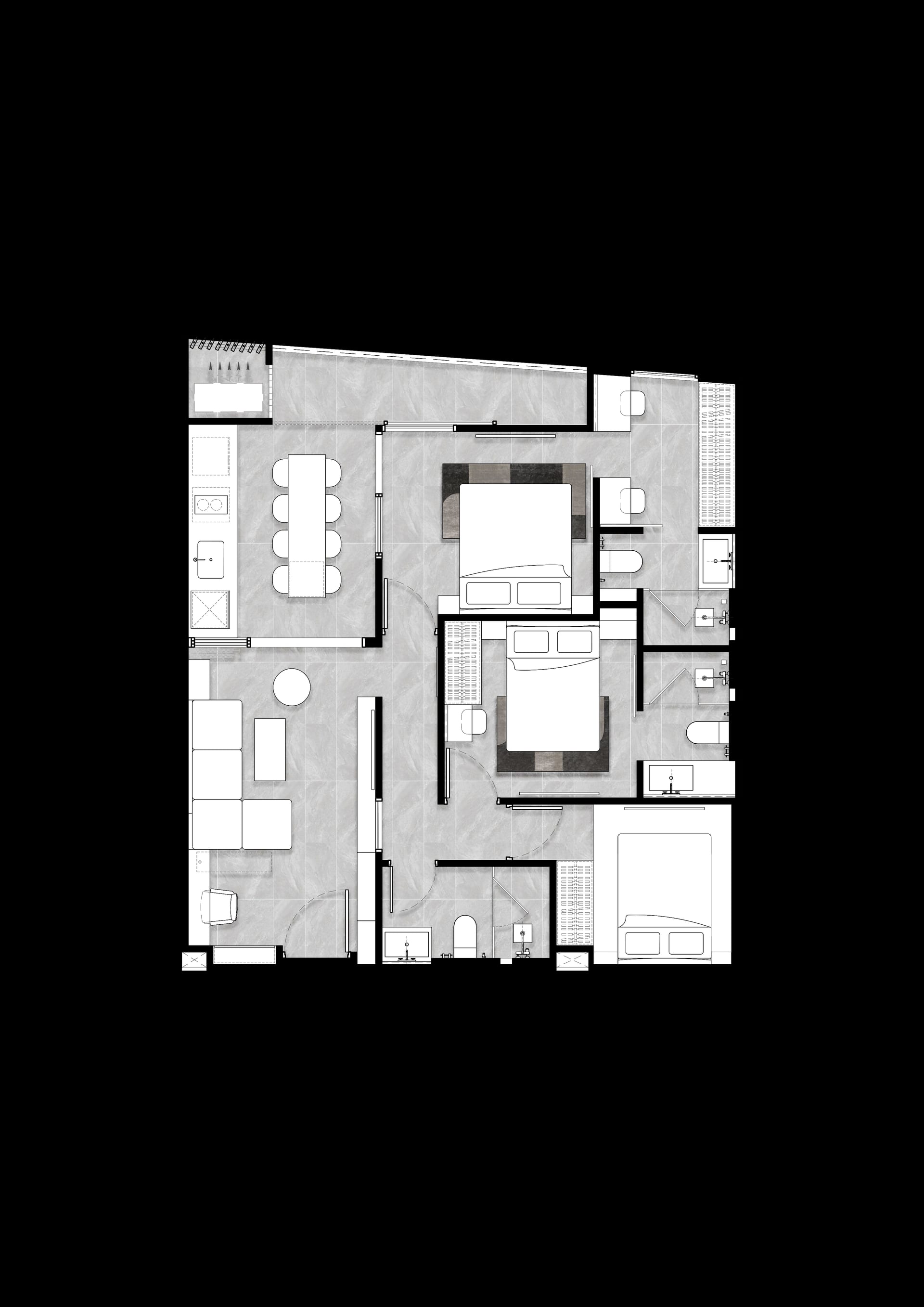 3 BR