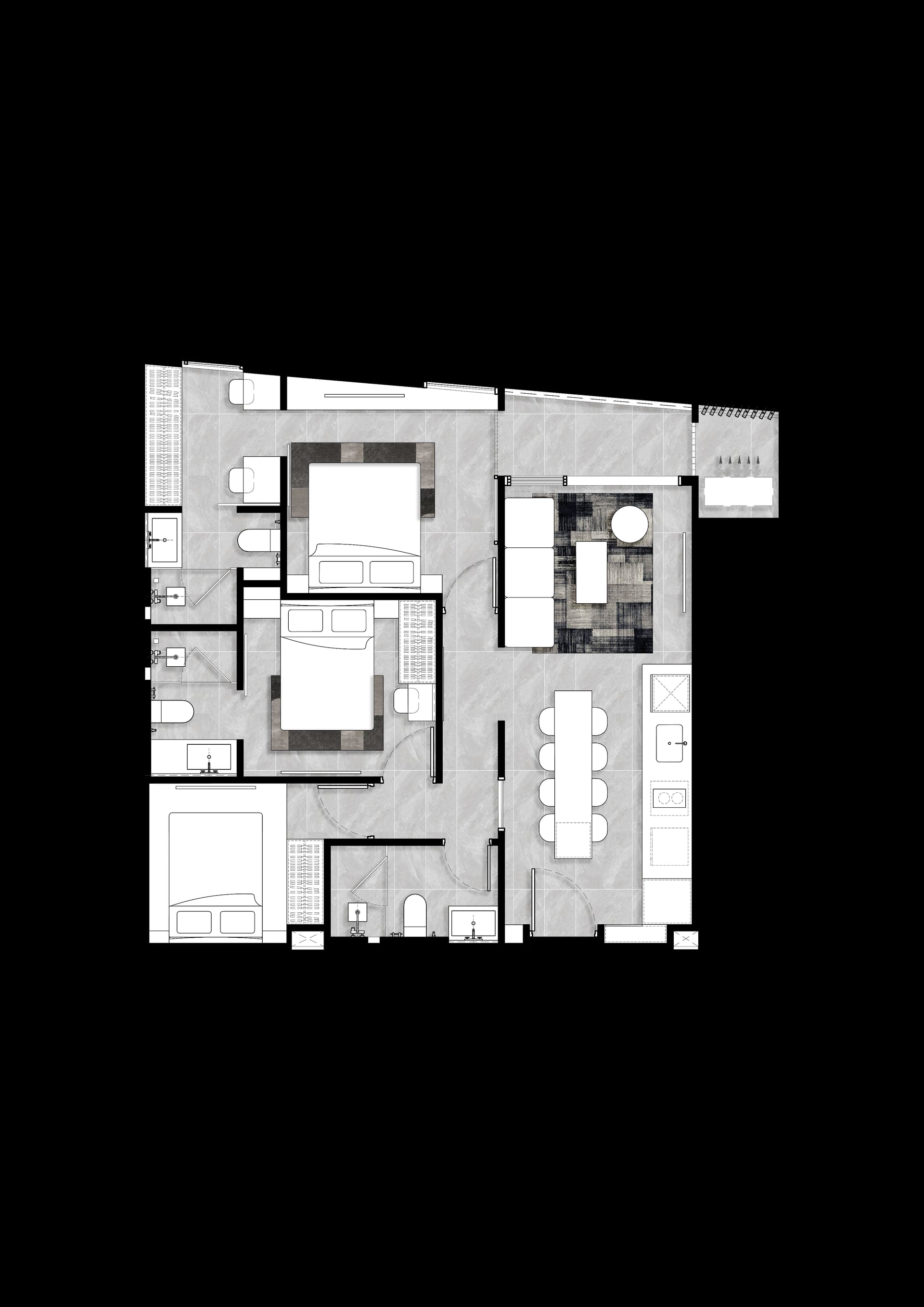 3 BR