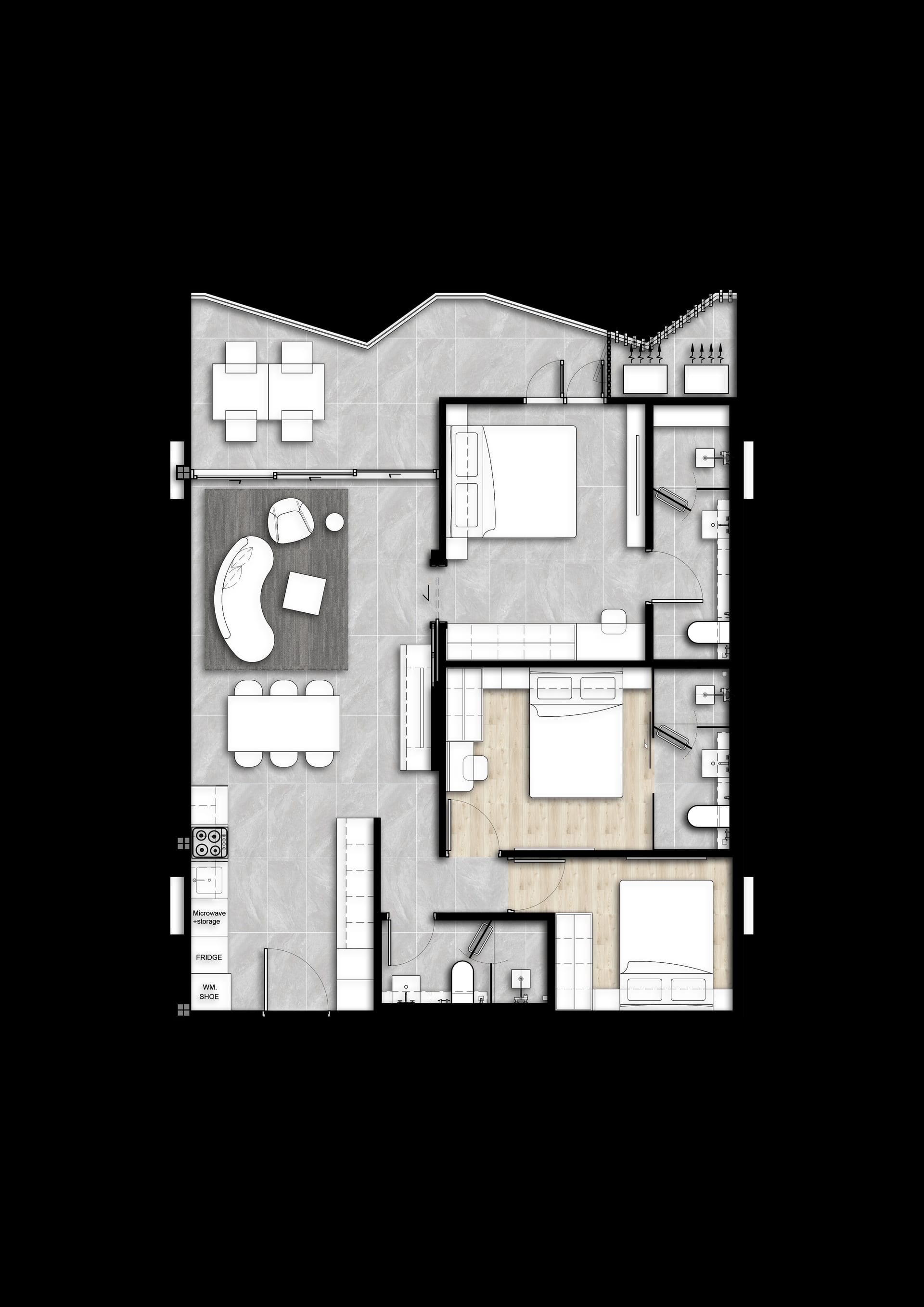 3 BR