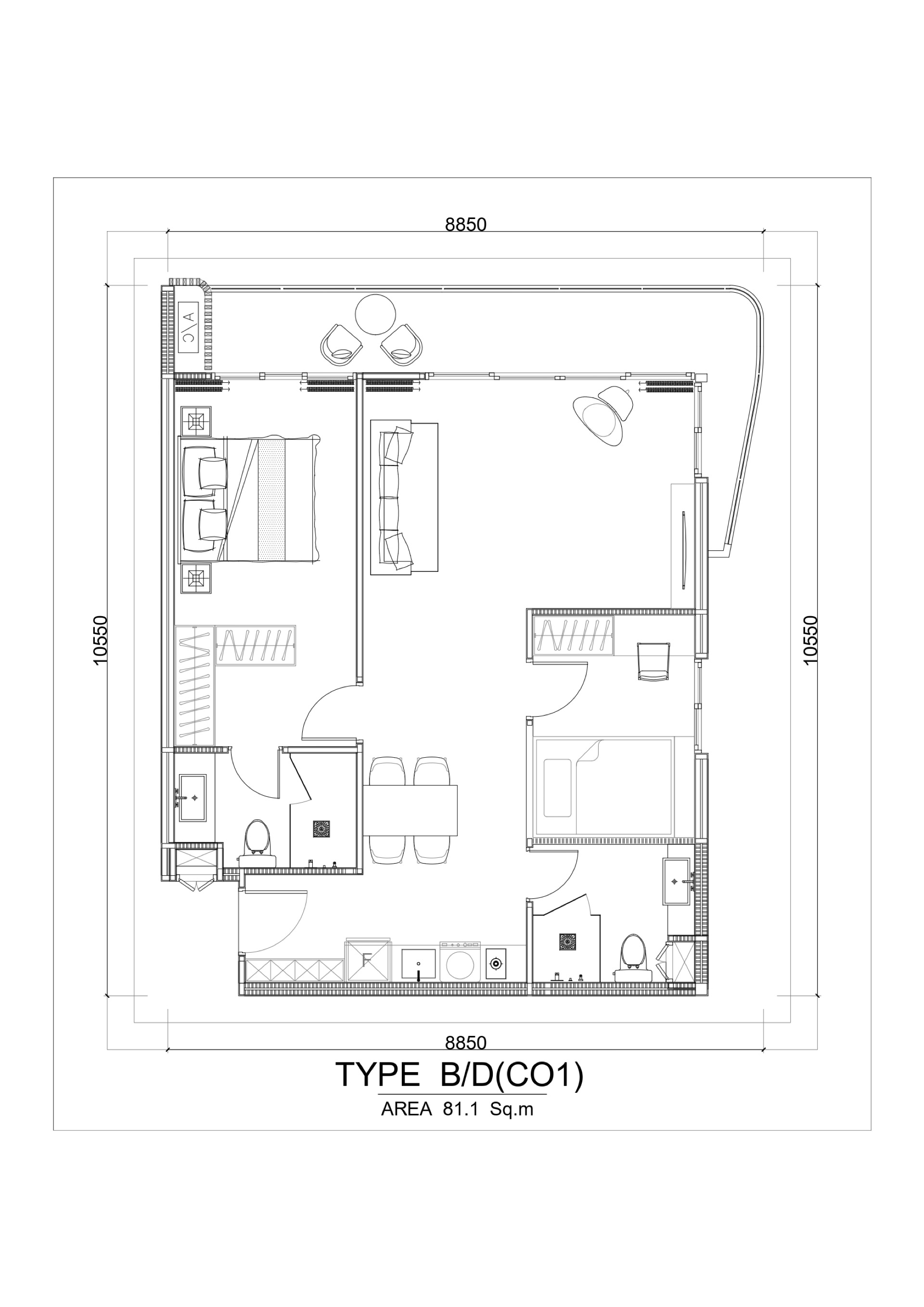 TYPE B/D(CO1)
