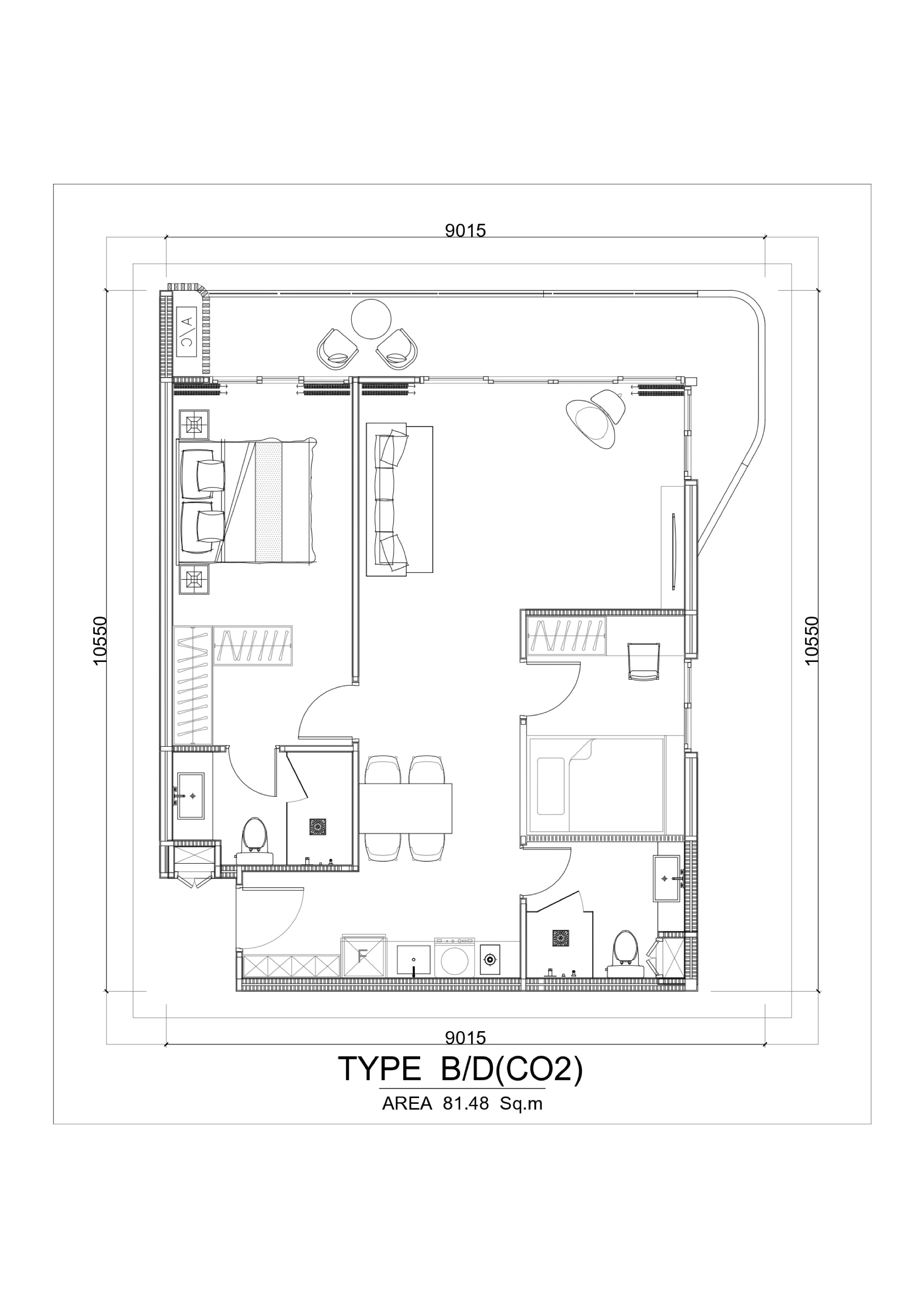 TYPE B/D(CO2)