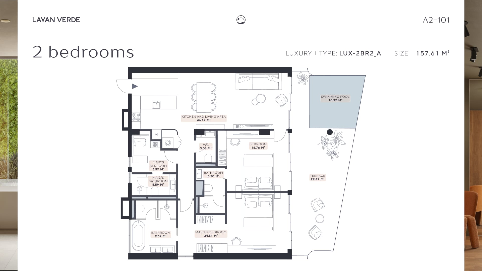 2 BR