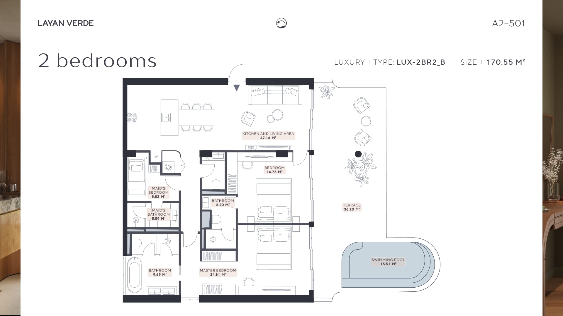 2 BR