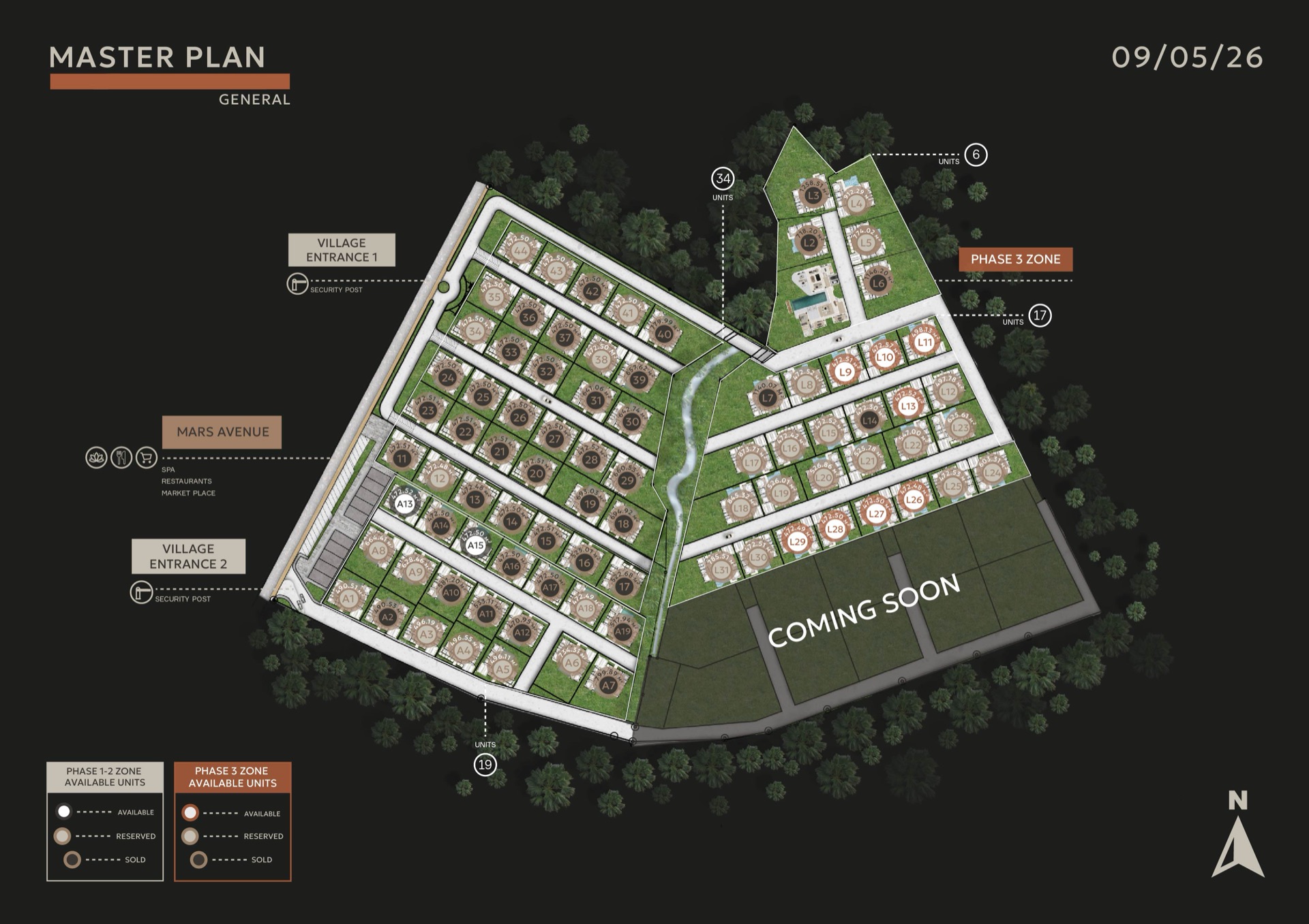 Manor Masterplan Print