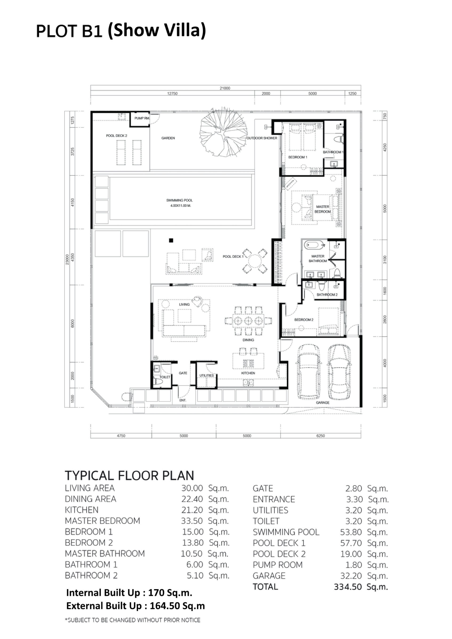 PLOT B1 Show Villa MONO Champaca