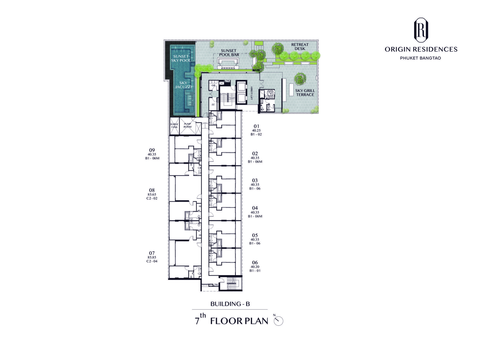 Building B 7F