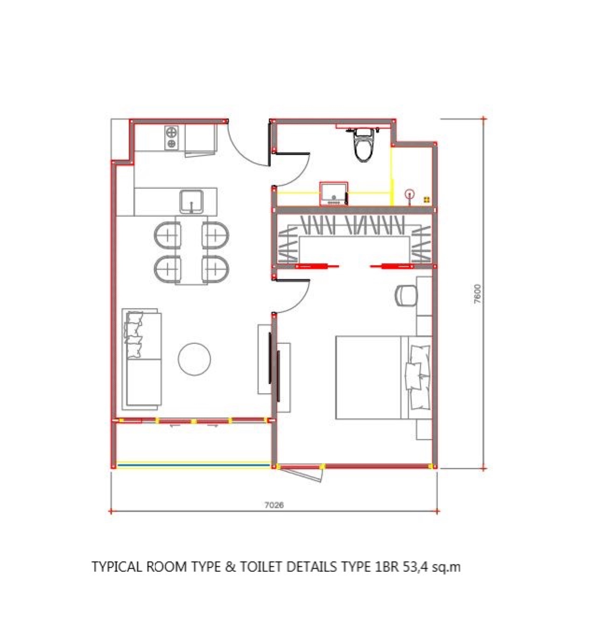 1 BR