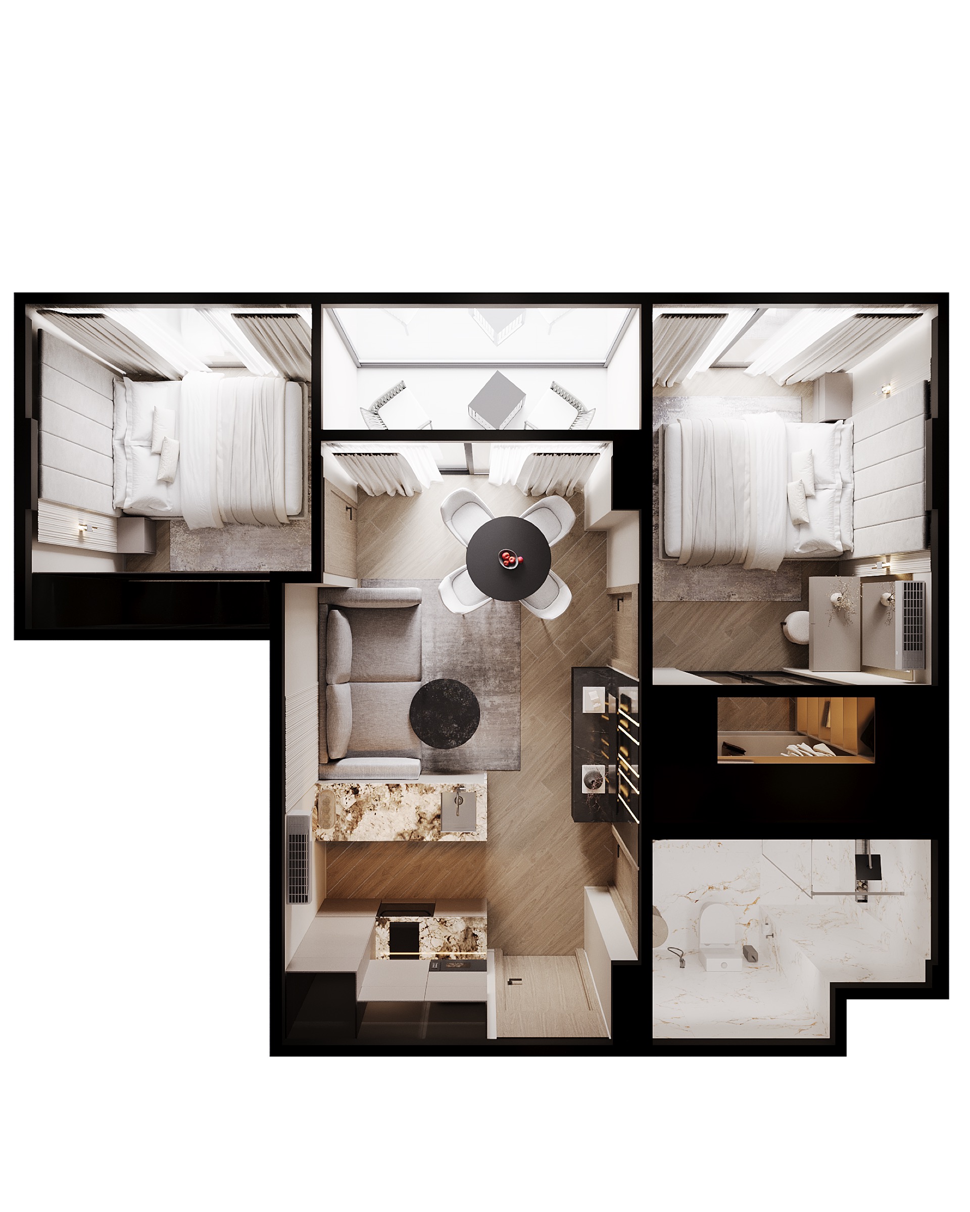 1 BR