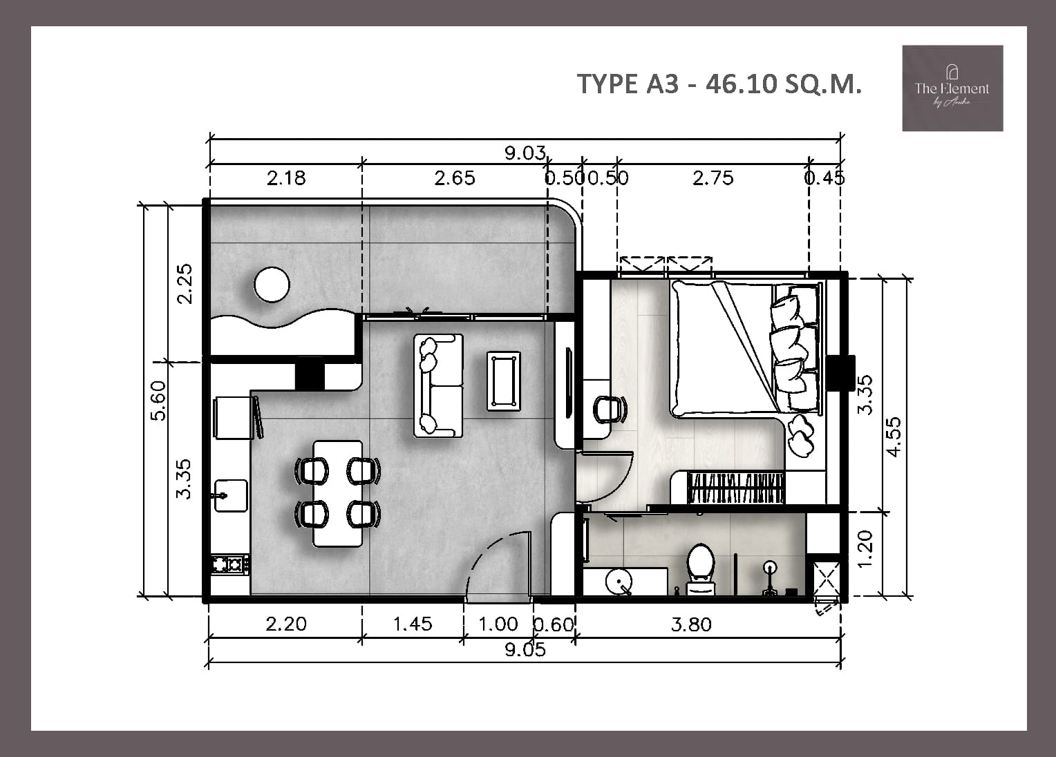 1 BR