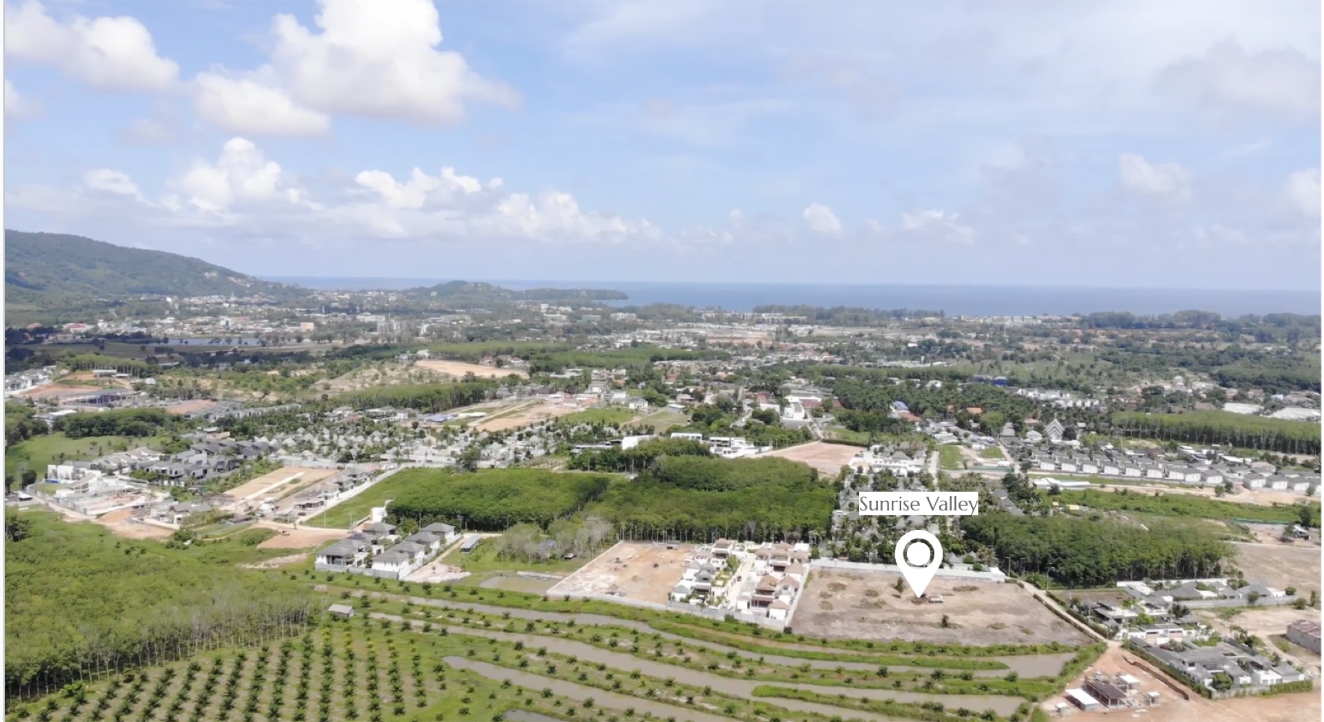 Ориентировочное аэрофото Sunrise Valley в Чернгталае